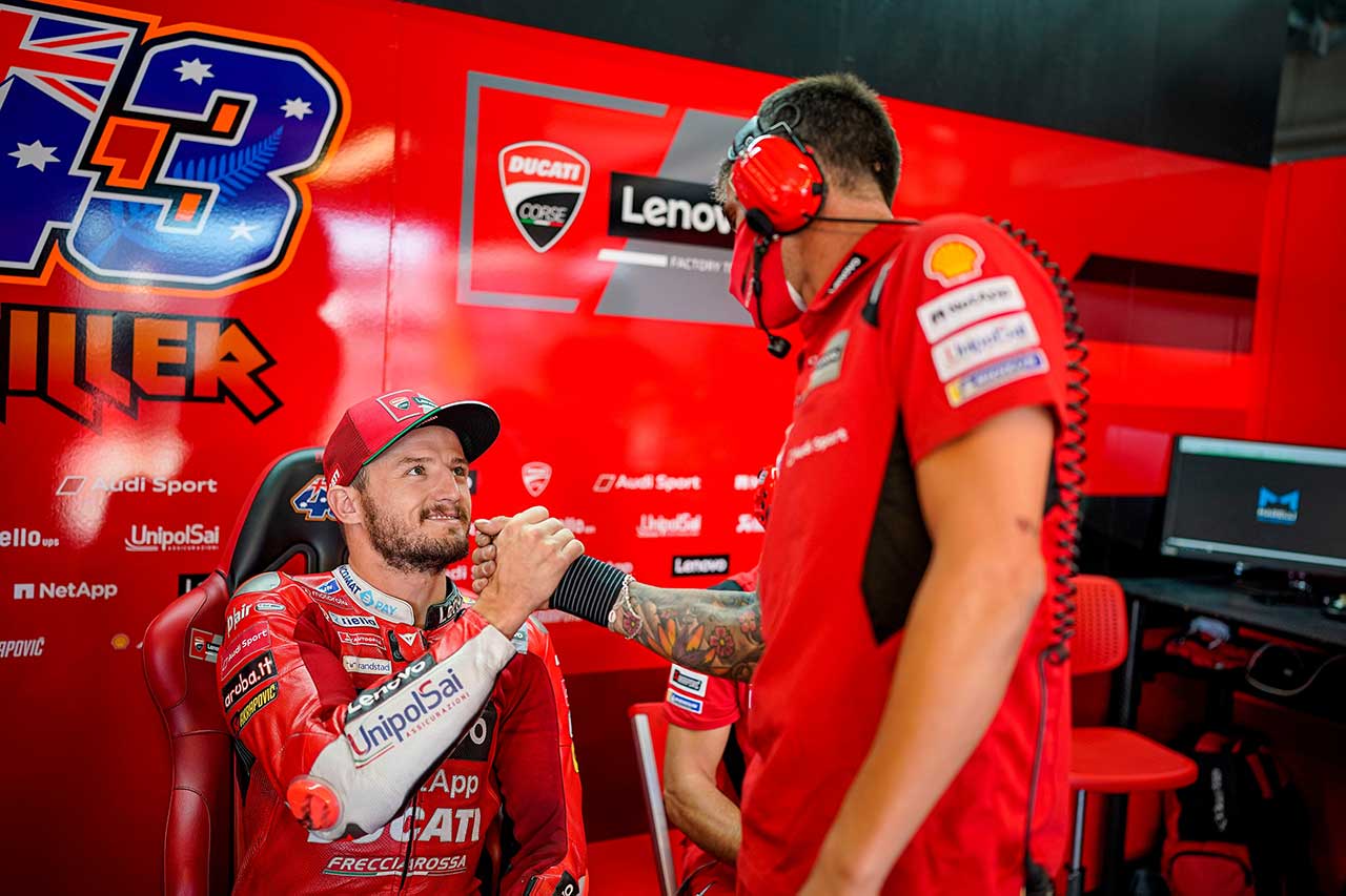 2021年MotoGP第13戦アラゴンGP　ジャック・ミラー（ドゥカティ・レノボ・チーム）