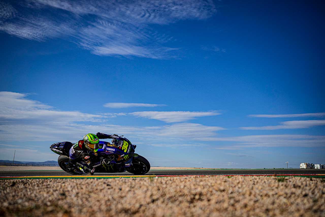 2021年MotoGP第13戦アラゴンGP　カル・クラッチロー（モンスターエナジー・ヤマハMotoGP）