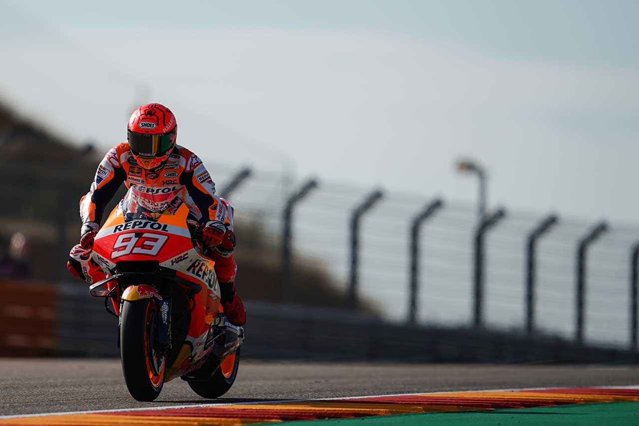 2021年MotoGP第13戦アラゴンGP　マルク・マルケス（レプソル・ホンダ・チーム）