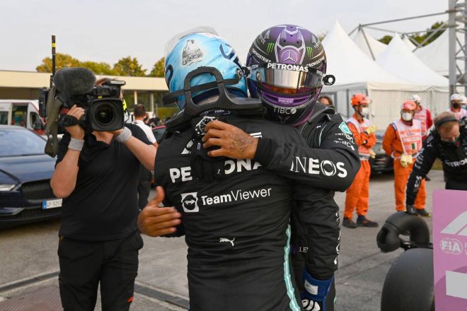 バルテリ・ボッタス＆ルイス・ハミルトン（メルセデス）