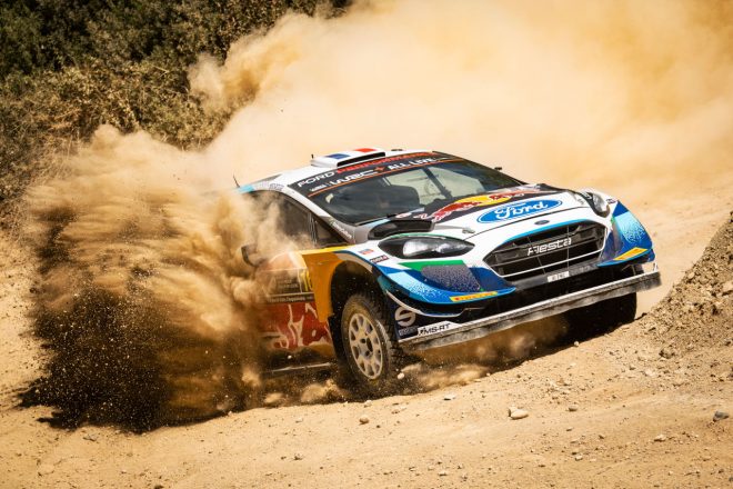 アドリアン・フルモー（フォード・フィエスタWRC）　2021年WRC第9戦ギリシャ