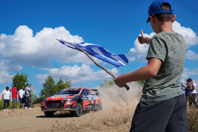 オット・タナク（ヒュンダイi20クーペWRC）　2021年WRC第9戦ギリシャ