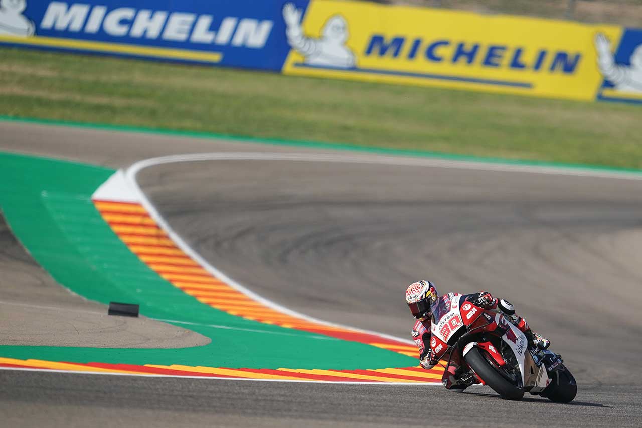 2021年MotoGP第13戦アラゴンGP　中上貴晶（LCRホンダ・イデミツ）