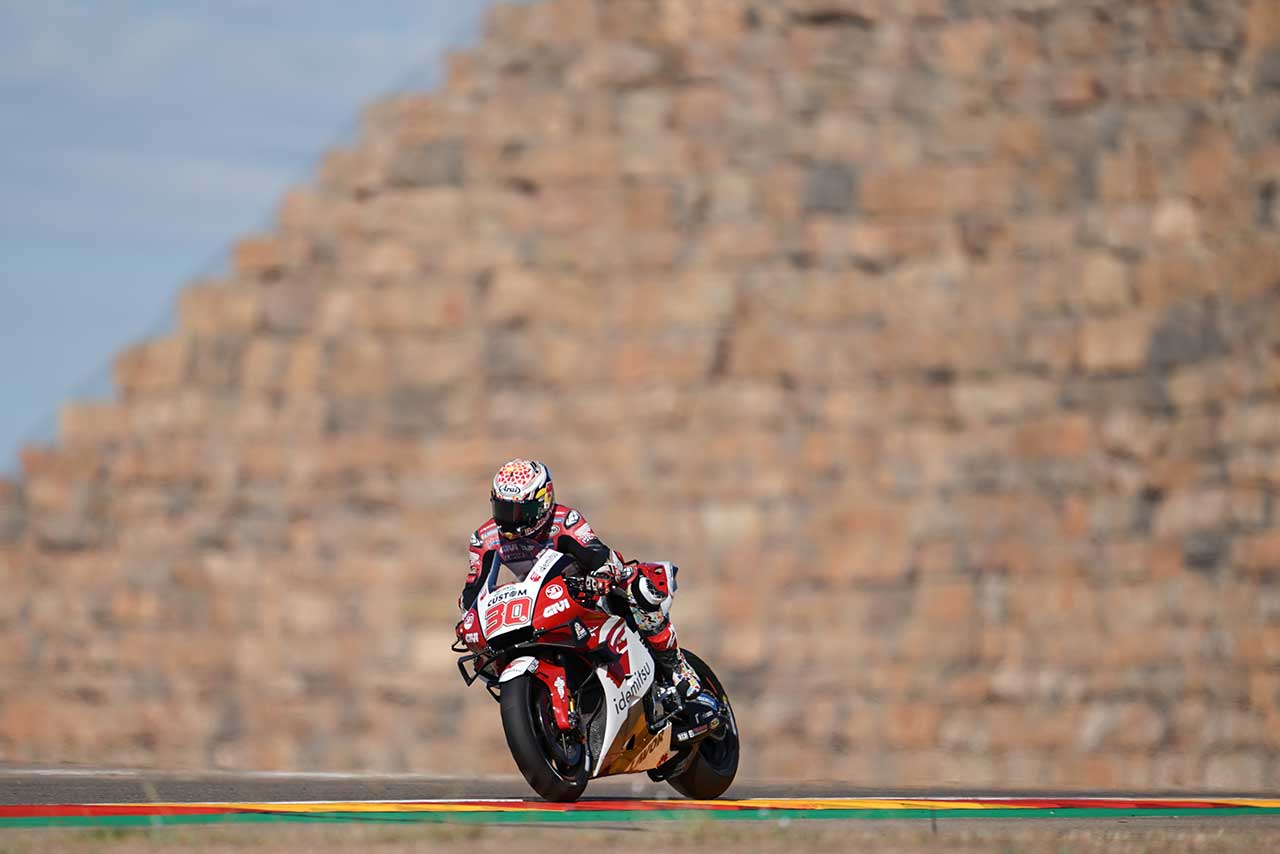 2021年MotoGP第13戦アラゴンGP　中上貴晶（LCRホンダ・イデミツ）