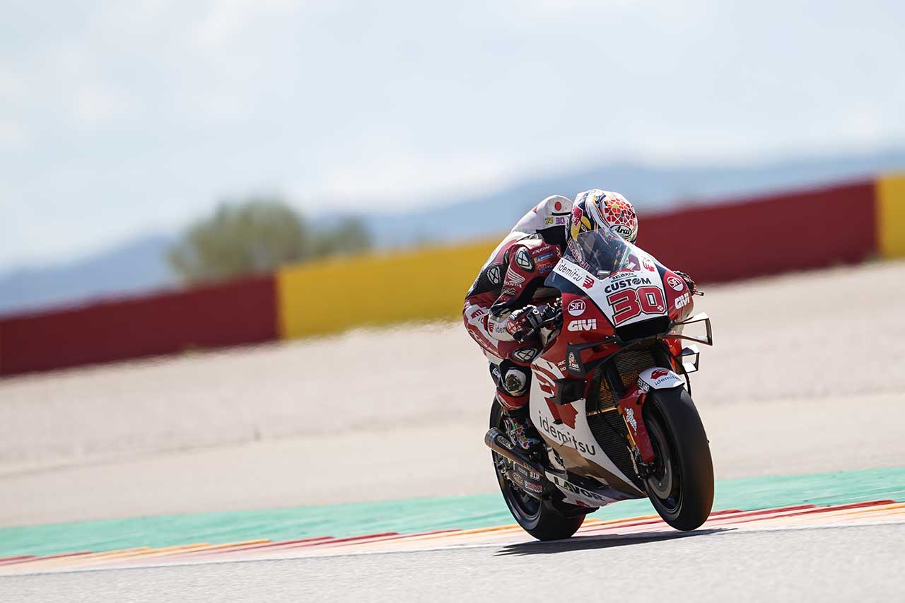 2021年MotoGP第13戦アラゴンGP　中上貴晶（LCRホンダ・イデミツ）
