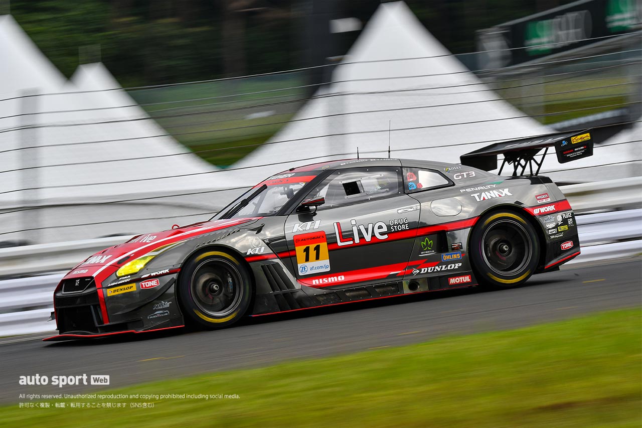 2021スーパーGT第5戦SUGO　GAINER TANAX GT-R（平中克幸／安田裕信）