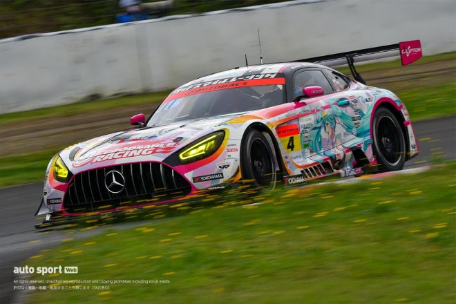 2021スーパーGT第5戦SUGO　グッドスマイル 初音ミク AMG（谷口信輝／片岡龍也）