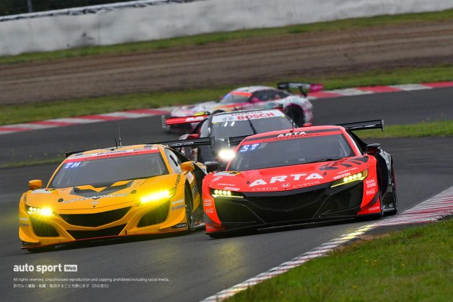 2021スーパーGT第5戦SUGO　ARTA NSX GT3（高木真一／佐藤蓮）