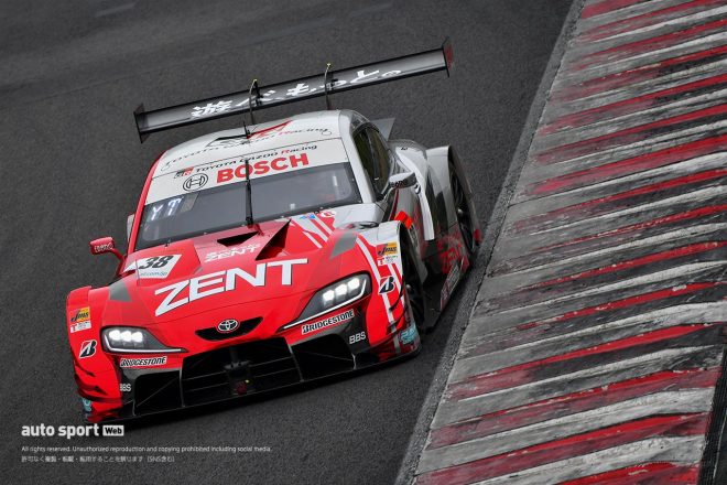 2021スーパーGT第5戦SUGO　ZENT CERUMO GR Supra（立川祐路／石浦宏明）