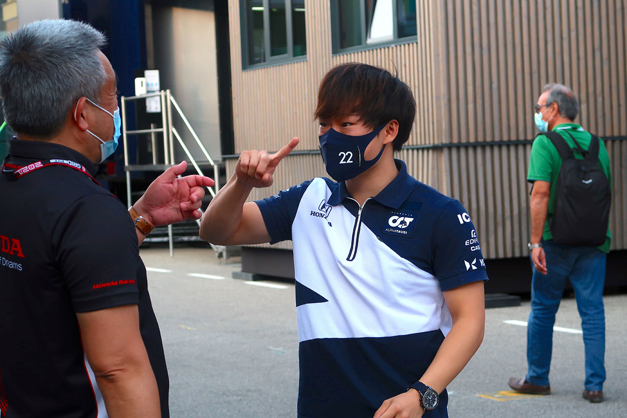 【角田裕毅F1第14戦密着】