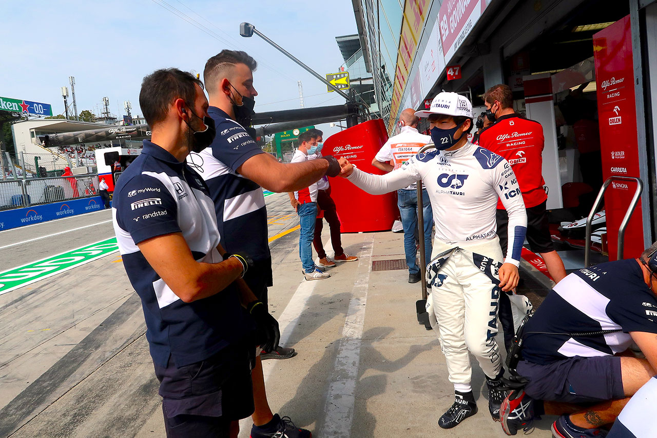 【角田裕毅F1第14戦密着】