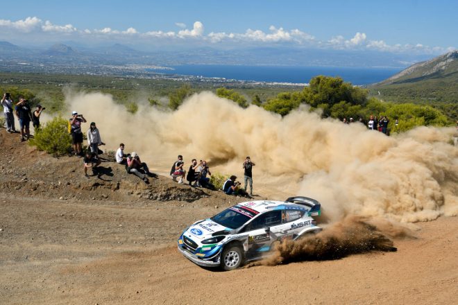 ガス・グリーンスミス（フォード・フィエスタWRC）　2021年WRC第9戦ギリシャ