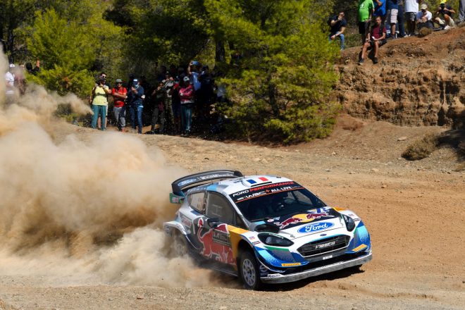 アドリアン・フルモー（フォード・フィエスタWRC）　2021年WRC第9戦ギリシャ