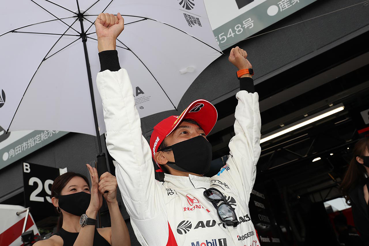 2021スーパーGT第5戦SUGO　ARTA NSX-GT（野尻智紀／福住仁嶺）