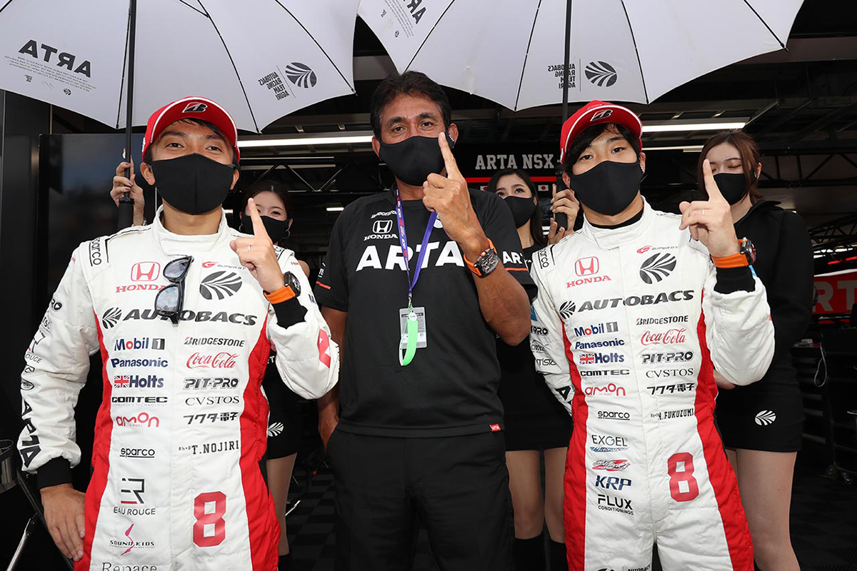 2021スーパーGT第5戦SUGO　ARTA NSX-GT（野尻智紀／福住仁嶺）