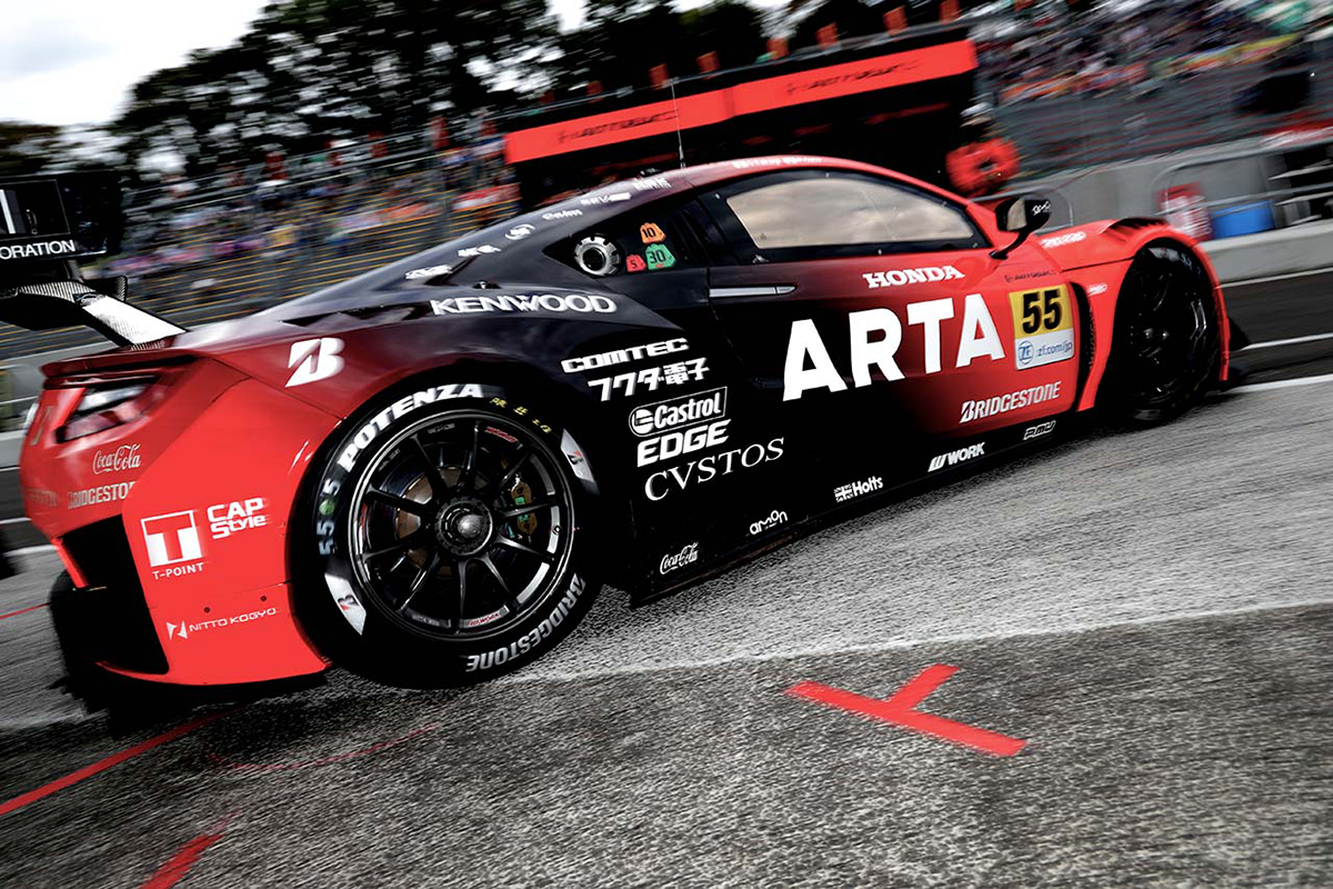 2021スーパーGT第5戦SUGO　ARTA NSX GT3（高木真一／佐藤蓮）