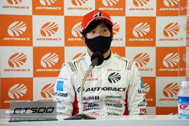 2021スーパーGT第5戦SUGO　福住仁嶺（ARTA NSX-GT）