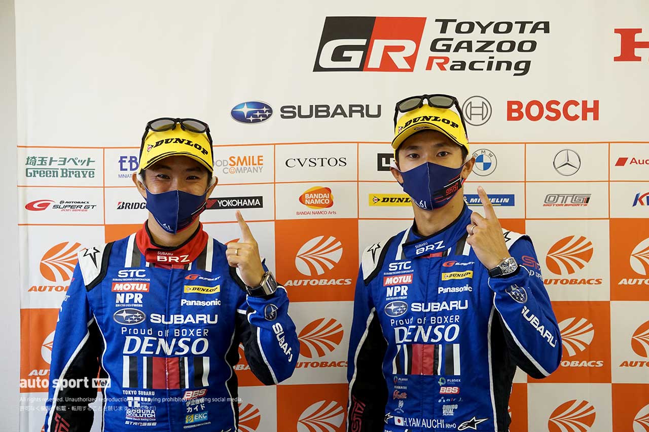 2021スーパーGT第5戦SUGO　井口卓人／山内英輝（SUBARU BRZ R&D SPORT）