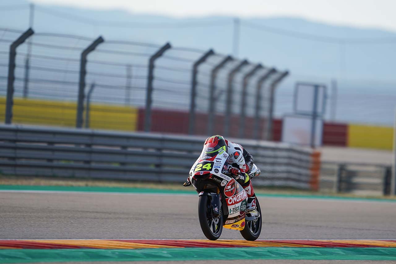 2021年MotoGP第13戦アラゴンGP Moto3クラス：鈴木竜生（SIC58 Squadra Corse）