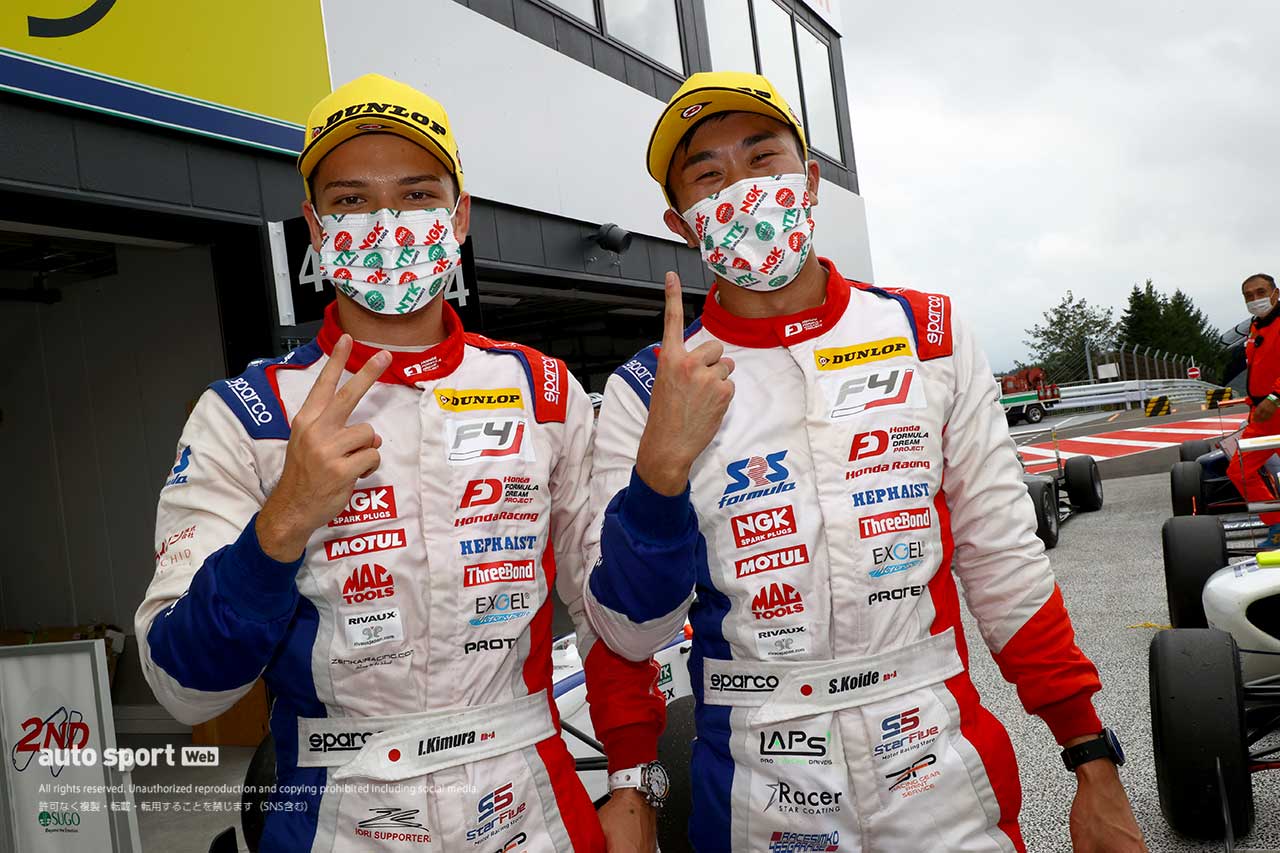 2021年FIA-F4選手権第8戦SUGO　木村偉織／小出峻（HFDP/SRS/コチラレーシング）