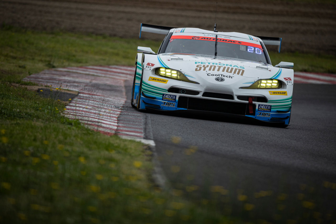 2021スーパーGT第5戦SUGO　SYNTIUM LMcorsa GR Supra GT（吉本大樹／河野駿佑）