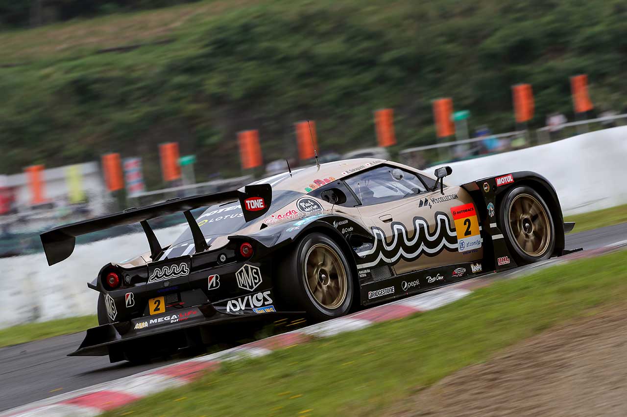 2021スーパーGT第5戦SUGO　muta Racing Lotus MC（加藤寛規／阪口良平）