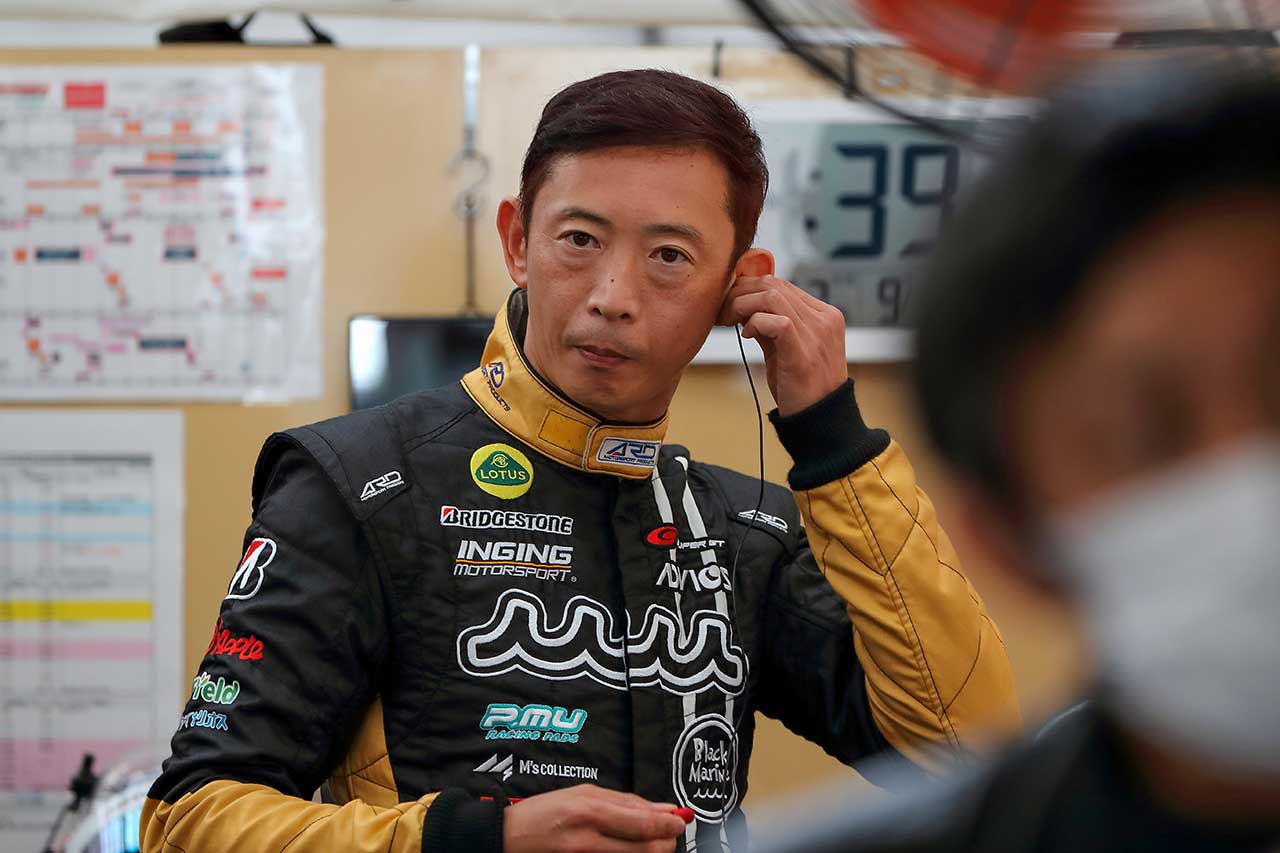 2021スーパーGT第5戦SUGO　阪口良平（muta Racing Lotus MC）