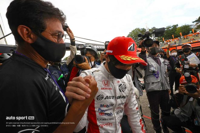 2021スーパーGT第5戦SUGO　鈴木亜久里総監督／福住仁嶺（ARTA NSX-GT）