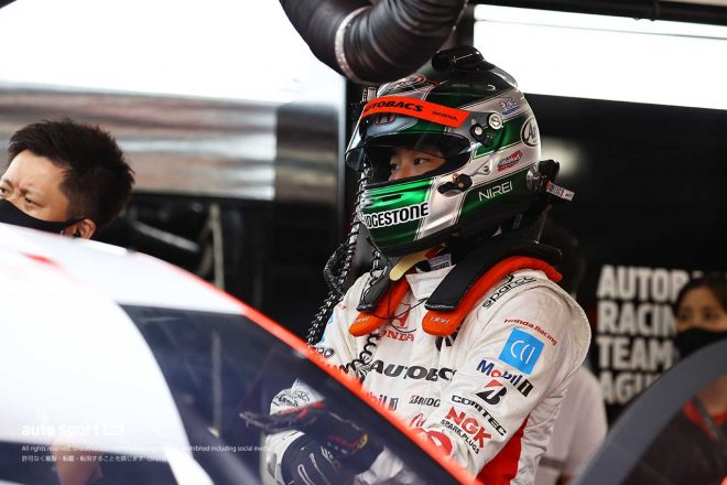 2021スーパーGT第5戦SUGO　福住仁嶺（ARTA NSX-GT）