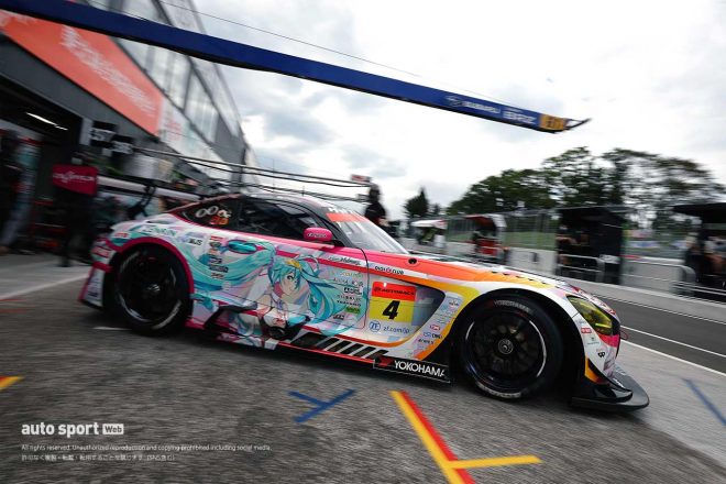 2021スーパーGT第5戦SUGO　グッドスマイル 初音ミク AMG（谷口信輝／片岡龍也）