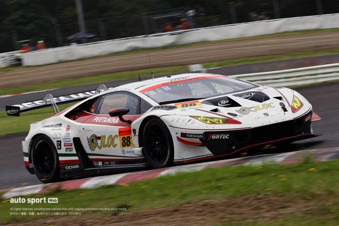 2021スーパーGT第5戦SUGO　JLOC ランボルギーニ GT3（小暮卓史／元嶋佑弥）