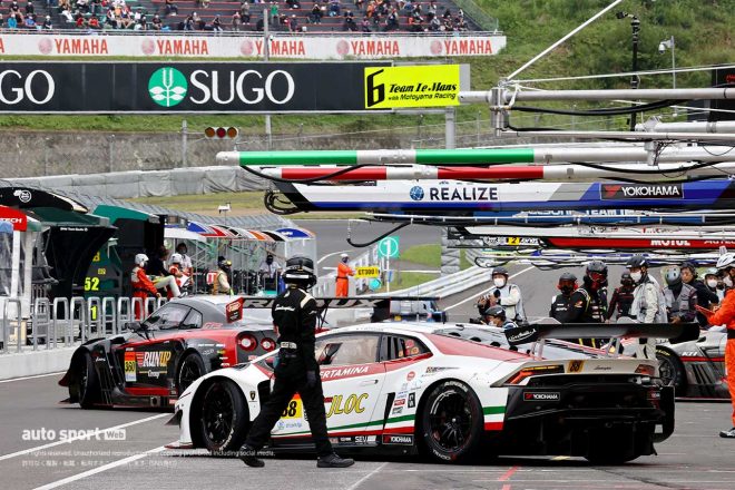 2021スーパーGT第5戦SUGO　JLOC ランボルギーニ GT3（小暮卓史／元嶋佑弥）