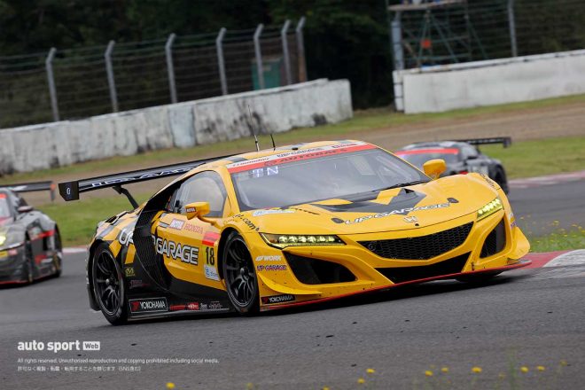 2021スーパーGT第5戦SUGO　UPGARAGE NSX GT3（小林崇志／名取鉄平）