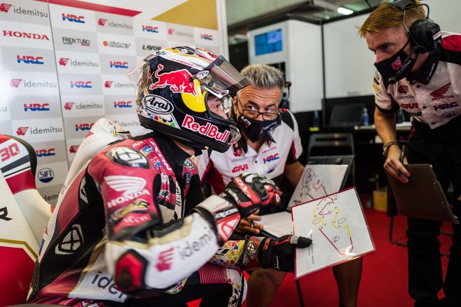 2021年MotoGP第13戦アラゴンGP：中上貴晶（LCRホンダ・イデミツ）