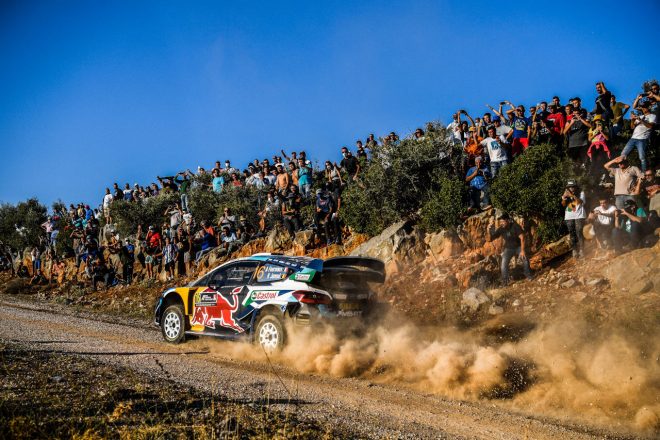 アドリアン・フルモー（フォード・フィエスタWRC）　2021年WRC第9戦ギリシャ