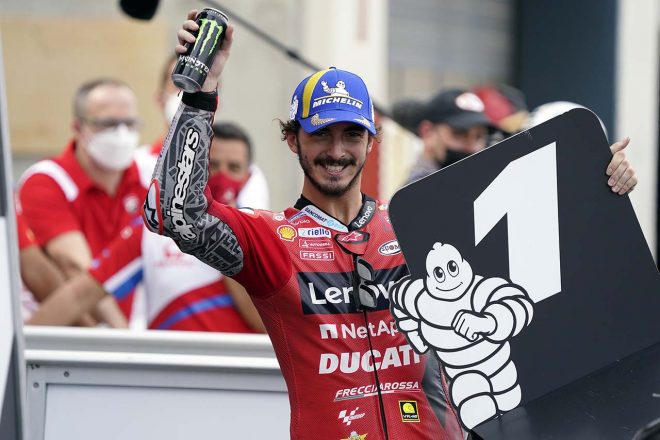 2021年MotoGP第13戦アラゴンGP：フランセスコ・バニャイア（ドゥカティ・レノボ・チーム）