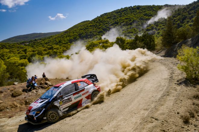 エルフィン・エバンス（トヨタ・ヤリスWRC）　2021年WRC第9戦ギリシャ