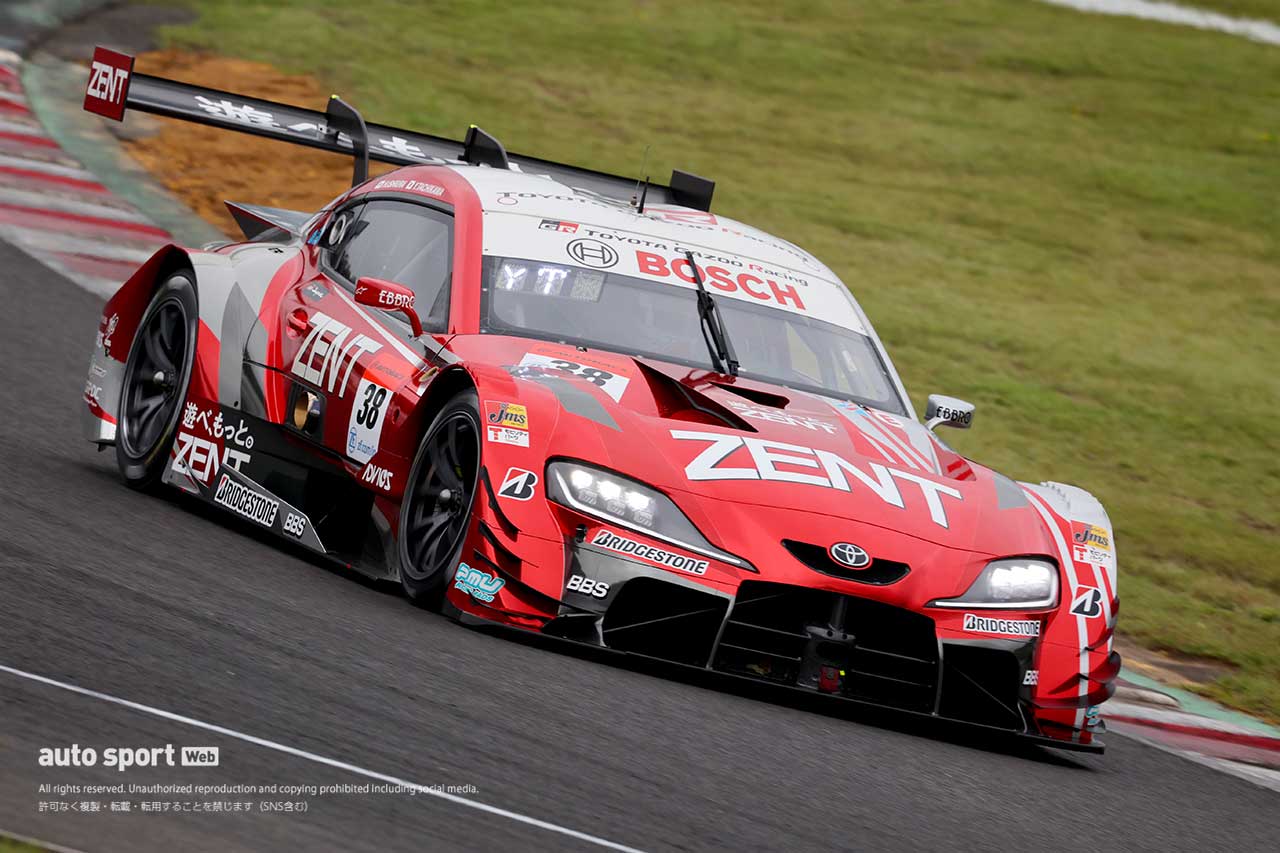 2021スーパーGT第5戦SUGO　ZENT CERUMO GR Supra（立川祐路／石浦宏明）