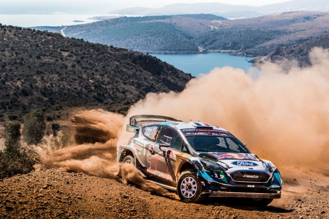 アドリアン・フルモー（フォード・フィエスタWRC）　2021年WRC第9戦アクロポリス・ラリー・ギリシャ