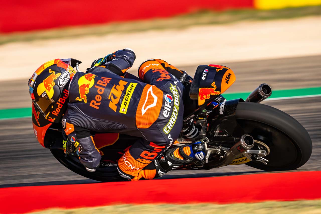 2021年MotoGP第13戦アラゴンGP Moto3クラス：佐々木歩夢 （Red Bull KTM Tech 3）