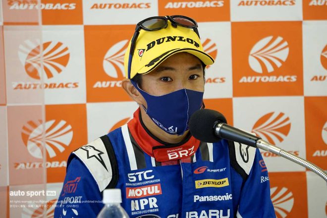 2021スーパーGT第5戦SUGO　井口卓人（SUBARU BRZ R&D SPORT）