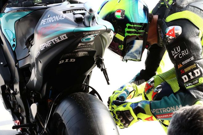 2021年MotoGP第13戦アラゴンGP：バレンティーノ・ロッシ（ペトロナス・ヤマハSRT）