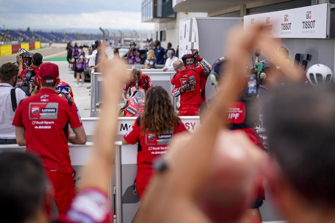2021年MotoGP第13戦アラゴンGP：フランセスコ・バニャイア（ドゥカティ・レノボ・チーム）