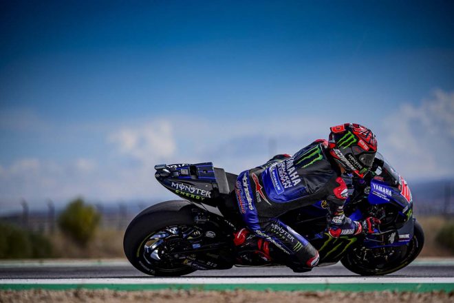 2021年MotoGP第13戦アラゴンGP：ファビオ・クアルタラロ（モンスターエナジー・ヤマハMotoGP）