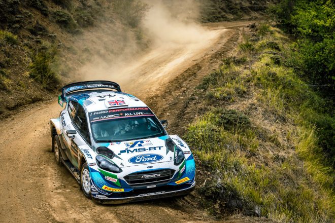 ガス・グリーンスミス（フォード・フィエスタWRC）　2021年WRC第9戦ギリシャ