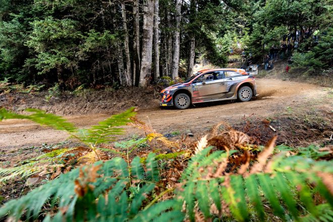 ティエリー・ヌービル（ヒュンダイi20クーペWRC）　2021年WRC第9戦ギリシャ