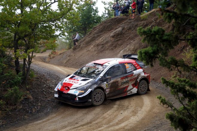 エルフィン・エバンス（トヨタ・ヤリスWRC）　2021年WRC第9戦ギリシャ