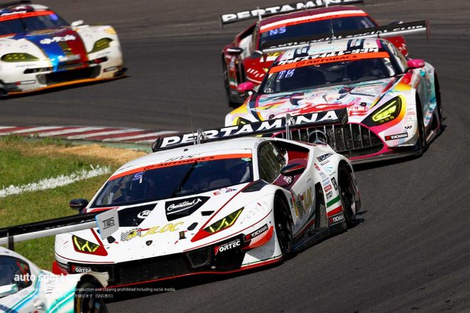 2021スーパーGT第5戦SUGO　JLOC ランボルギーニ GT3（小暮卓史／元嶋佑弥）