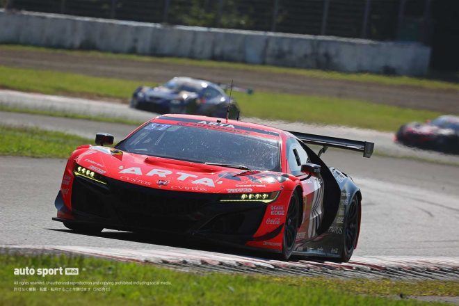 2021スーパーGT第5戦SUGO　ARTA NSX GT3（高木真一／佐藤蓮）