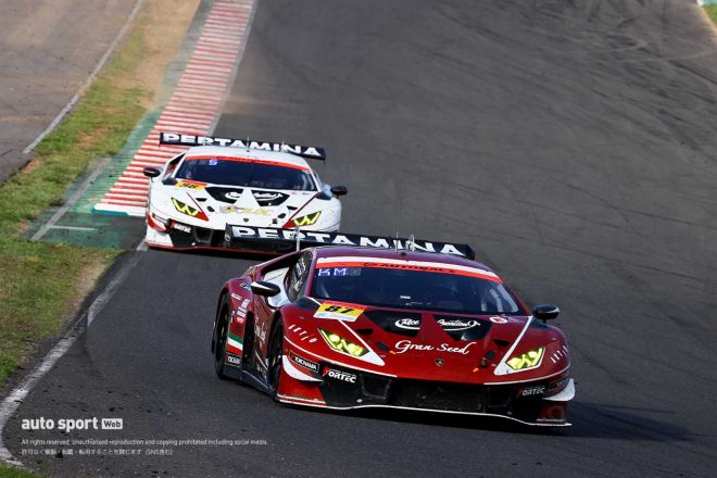 2021スーパーGT第5戦SUGO　グランシード ランボルギーニ GT3（松浦孝亮／坂口夏月）